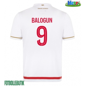 AS Monaco Folarin Balogun #9 Hemmatröja 2025-26 Kortärmad